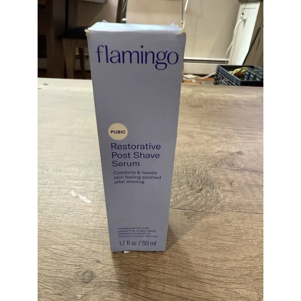 Flamingo Pubic Women’s Restorative Post Shave Serum 1.7oz Comforts & Smooths NEW